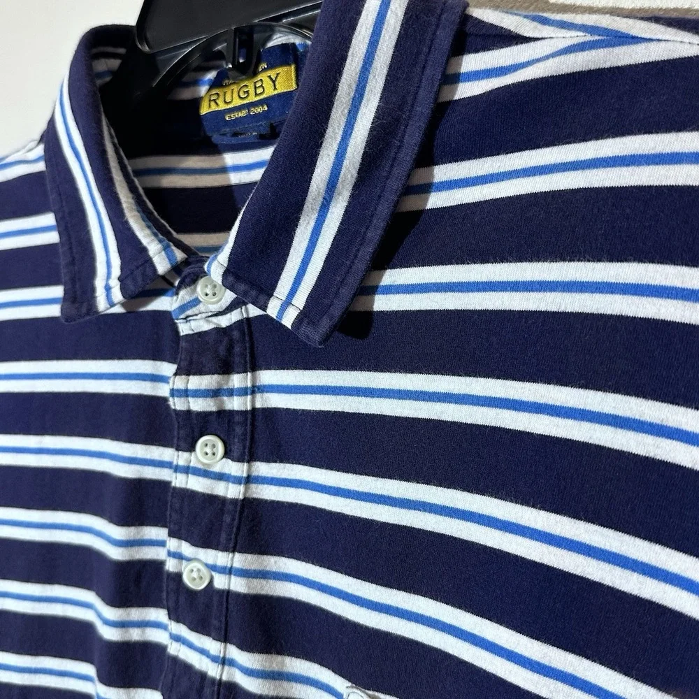 Polo Ralph Lauren Men's Rugby EST. 2004 Vintage Shirt, Size‎ XL Read Description